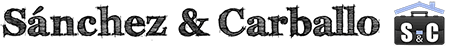 Sánchez & Carballo logo - Administrador de fincas San Fernando Cádiz
